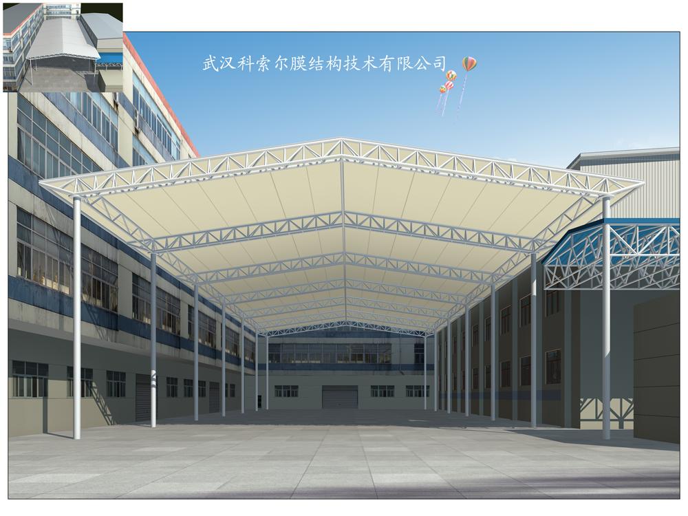 老鬼魚餌膜結構頂棚