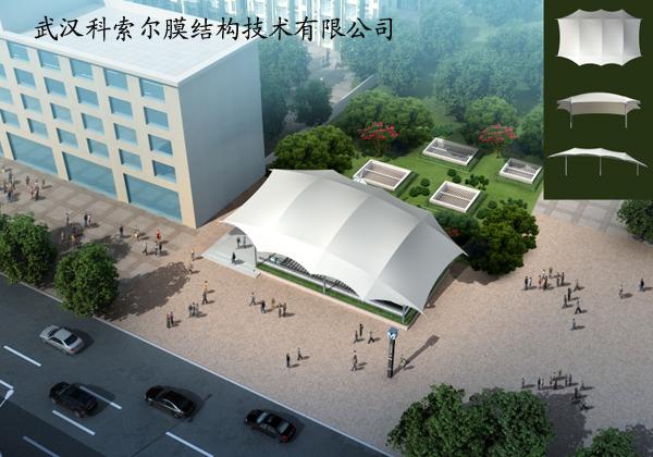 膜結構車棚具備其他車棚不具備的優勢