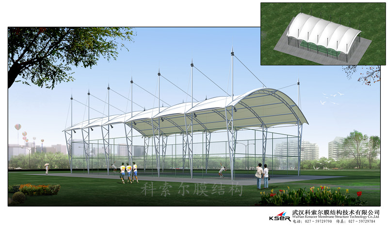 體育館膜結構05