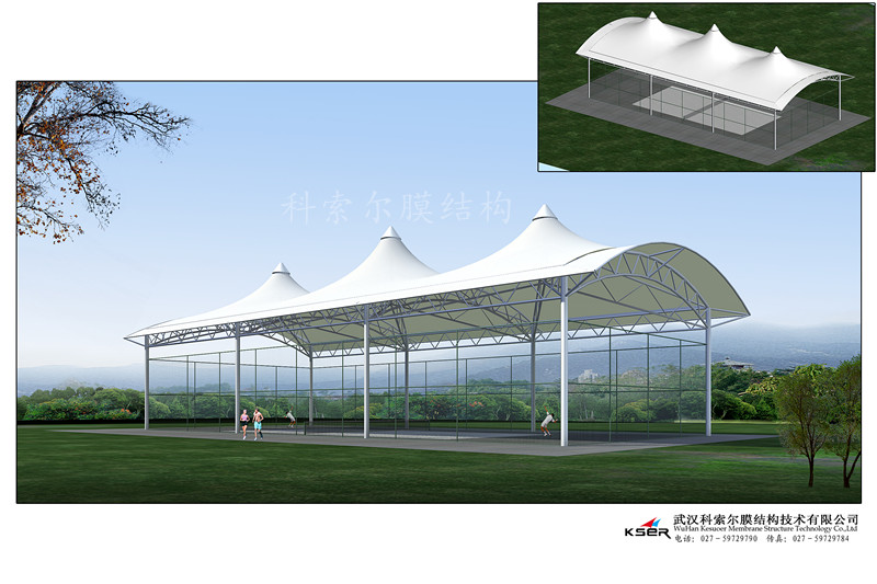 體育館膜結構10