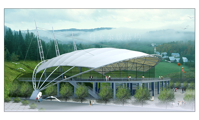 體育館膜結構12