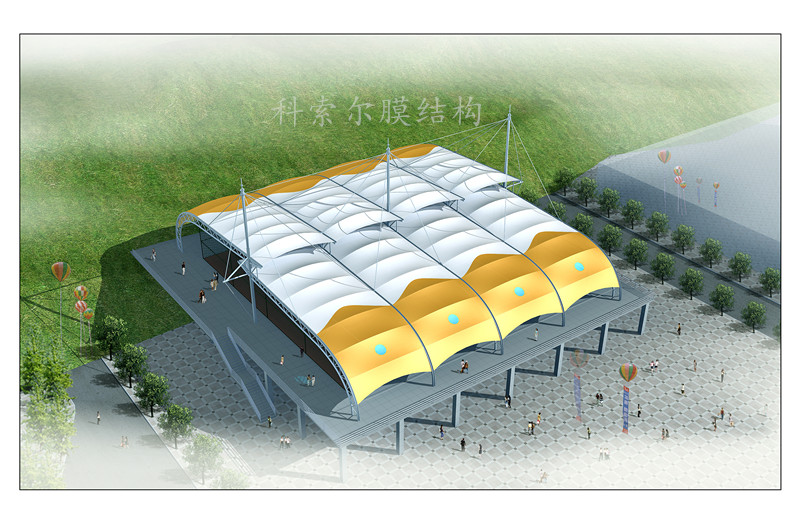 體育館膜結構13
