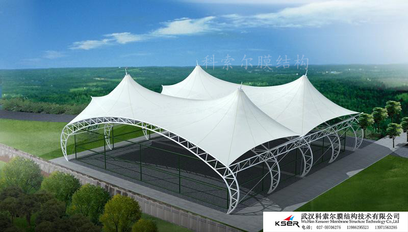 體育館膜結構14