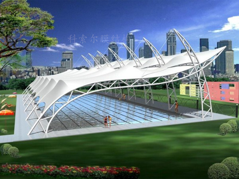 游泳館膜結構03